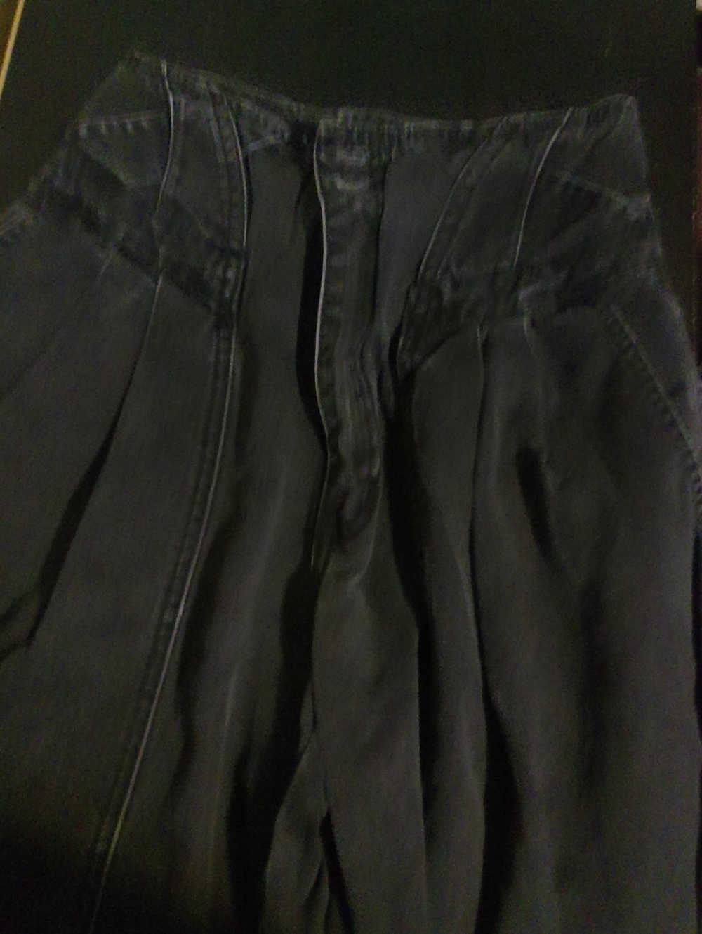 Lou & Grey Black Bootcut Jeans with Panel Seams